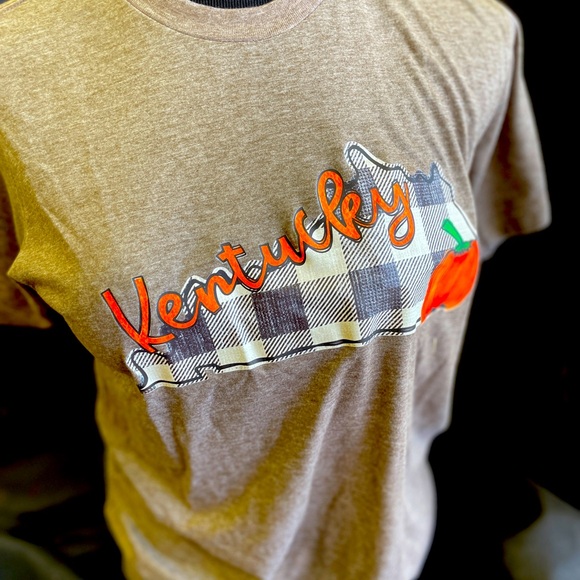 Tops - Ky pumpkin tshirt.